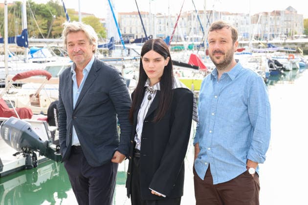 Festival de la Fiction TV de La Rochelle - jour 3 Louis-Do de Lenquesaing, Soko et Baptiste Sornin Festival de la Fiction TV de La Rochelle, le 17 septembre 2026  Copyright: xFabricexChasseryx