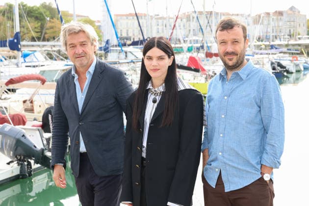 Festival de la Fiction TV de La Rochelle - jour 3 Louis-Do de Lenquesaing, Soko et Baptiste Sornin Festival de la Fiction TV de La Rochelle, le 17 septembre 2026  Copyright: xFabricexChasseryx