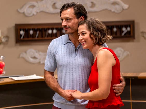 September 16, 2026, ARD telenovela *Storm of Love*, photo shoot for Season 23 on the film set in Munich, at Bavaria Film in Geiselgasteig, in the studio set of the fictional Hotel Fürstenhof. The new season premieres on November 4, 2026, featuring actress Pippa Fee Rupperti as Emilia