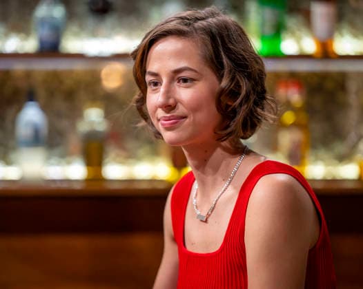 September 16, 2026, ARD telenovela *STURM DER LIEBE*, photo shoot for Season 23 on the film set in Munich, at Bavaria Film in Geiselgasteig, in the studio set of the fictional Hotel Fürstenhof. The new season premieres on November 4, 2026. Actress Pippa Fee Rupperti, who plays Emilia Jakobi, on the set of the series on September 16, 2026, ARD series *Sturm de