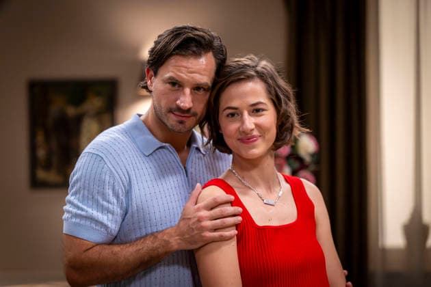 September 16, 2026, ARD telenovela *STURM DER LIEBE*, photo shoot for Season 23 on the film set in Munich, at Bavaria Film in Geiselgasteig, in the studio set of the fictional Hotel Fürstenhof. The new season premieres on November 4, 2026, featuring actress Pippa Fee Rupperti as Emil