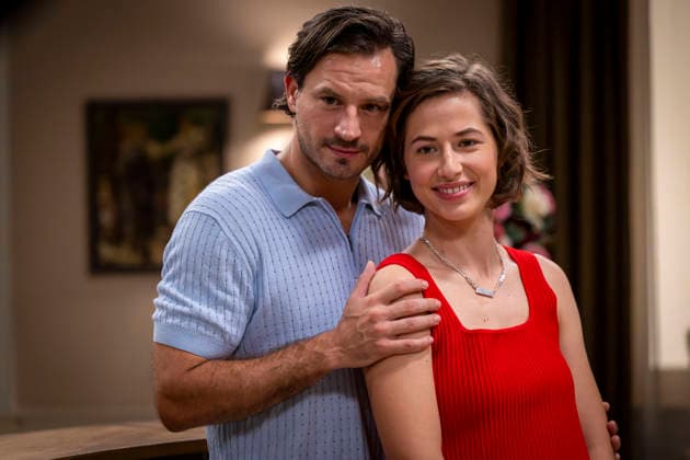 September 16, 2026, ARD telenovela *STURM DER LIEBE*, photo shoot for Season 23 on the film set in Munich, at Bavaria Film in Geiselgasteig, in the studio set of the fictional Hotel Fürstenhof. The new season premieres on November 4, 2026, featuring actress Pippa Fee Rupperti as Emil
