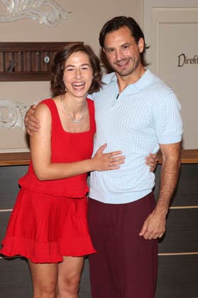 Pippa Fee Rupperti and Jaime Krsto Ferkic during a photo shoot on the set of the ARD TV series *Sturm der Liebe* in Studio 4 5 at Bavaria Film Grünwald, September 16, 2026 Foto:xAgenturxWehnertx xGränzdörferx xFuturexImagex sturm_6906