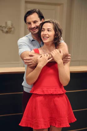 Jaime Krsto Ferkic and Pippa Fee Rupperti at a photo shoot on the set of the ARD TV series *Sturm der Liebe* in Studio 4 5 at Bavaria Film Grünwald, September 16, 2026 Foto:xAgenturxWehnertx xGränzdörferx xFuturexImagex sturm_6910