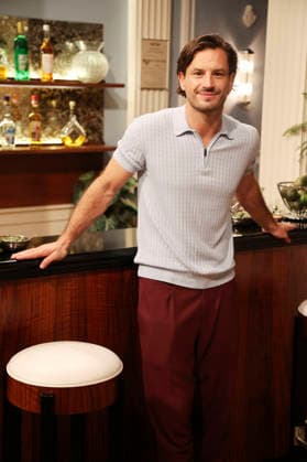 Jaime Krsto Ferkic at a photo shoot on the set of the ARD TV series *Sturm der Liebe* in Studio 4 5 at Bavaria Film Grünwald, September 16, 2026 Foto:xAgenturxWehnertx xGränzdörferx xFuturexImagex sturm_6918