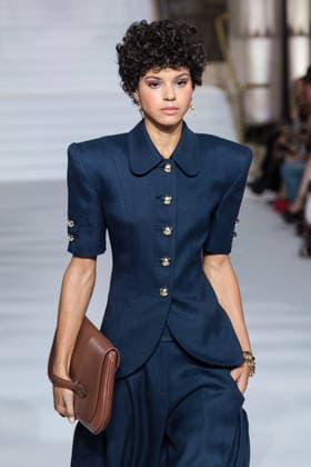 Paul Costelloe SS27 Show at London Fashion Week LONDON, UNITED KINGDOM - SEPTEMBER 17: A model walks the runway during Paul Costelloe Spring Summer 2027 show at London Fashion Week in London, United Kingdom on September 17, 2026. Wiktor Szymanowicz Anadolu London United Kingdom. Editorial use only. Please get in touch for any other usage.  Copyright: x2026xAnadoluxWiktorxSzymanowiczx