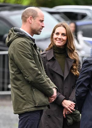 The Prince and Princess of Wales (known as Duke and Duchess of Rothesay when in Scotland) arrive for a visit to the Bute Shinty Club, in Rothesay, where shinty - one of Scotland s oldest traditional sports - has been played for generations, on their first official visit to the Isle of Bute, to highlight the power of community, connection and volunteering Featuring: William, Prince of Wales, Catherine, Princess of Wales Where: Rothesay, United Kingdom When: 17 Sep 2026 Credit: Cover Images **NOT AVAILABLE FOR HELLO MAGAZINE** EDITORIAL USE ONLY. NOT FOR USE BY NEWSPAPERS BASED IN THE UK. Copyright: xx coverimg56029240