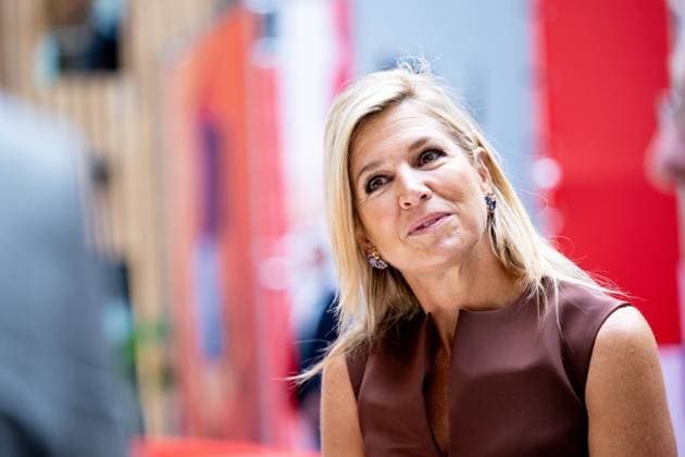Amsterdam, The Netherlands, 2026-09-17 12:57:11 AMSTERDAM, 17-09-2026, HEMA Queen Maxima pays a working visit to HEMA in Amsterdam. HEMA, the Hollandsche Eenheidsprijzen Maatschappij Amsterdam, celebrates its 100th anniversary this year. PHOTO: NLBeeld Patrick van Emst Credit: NL Beeld Patrick van Emst  Copyright: xx x