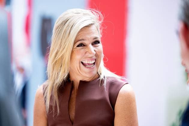 Amsterdam, The Netherlands, 2026-09-17 12:57:24 AMSTERDAM, 17-09-2026, HEMA Queen Maxima pays a working visit to HEMA in Amsterdam. HEMA, the Hollandsche Eenheidsprijzen Maatschappij Amsterdam, celebrates its 100th anniversary this year. PHOTO: NLBeeld Patrick van Emst Credit: NL Beeld Patrick van Emst  Copyright: xx x