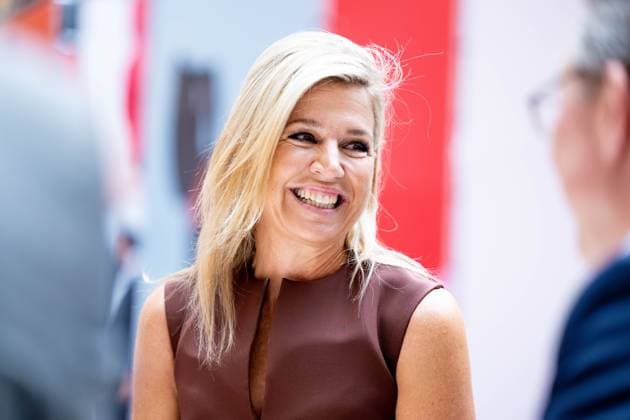 Amsterdam, The Netherlands, 2026-09-17 12:57:28 AMSTERDAM, 17-09-2026, HEMA Queen Maxima pays a working visit to HEMA in Amsterdam. HEMA, the Hollandsche Eenheidsprijzen Maatschappij Amsterdam, celebrates its 100th anniversary this year. PHOTO: NLBeeld Patrick van Emst Credit: NL Beeld Patrick van Emst  Copyright: xx x