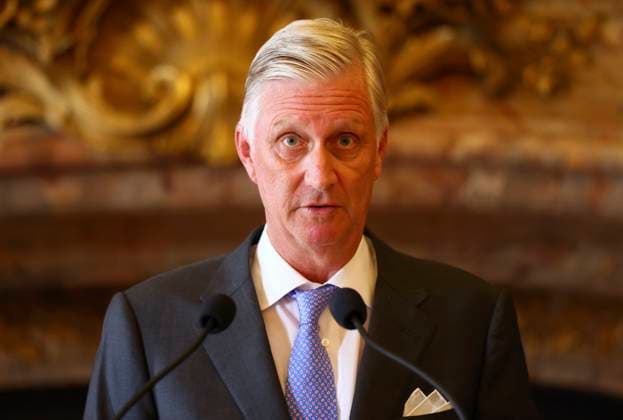King Philippe of Belgium receives BeHeroes BRUSSELS, BELGIUM - SEPTEMBER 17 : King Philippe of Belgium receives twelve heroes from the BeHeroes initiative at the Royal Palace pictured on September 17, 2026 in Brussels, Belgium, 17 09 2026 Brussels Belgium  Copyright: xXpix