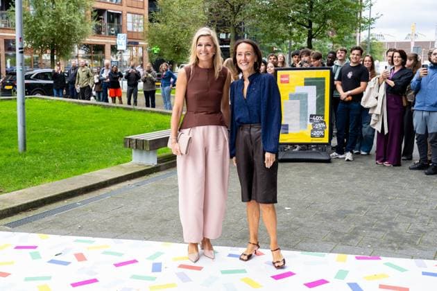 Queen Maxima Visits HEMA During 100th Anniversary - Amsterdam Queen Maxima of the Netherlands visits HEMA (Hollandsche Eenheidsprijzen Maatschappij Amsterdam) in Amsterdam, Netherlands on September 17, 2026, during a working visit to mark the company s 100th anniversary. Photo by Patrick van Emst NL Beeld Bruno Press ABACAPRESS.COM Amsterdam Netherlands  Copyright: xBrunoxPress ABACAx