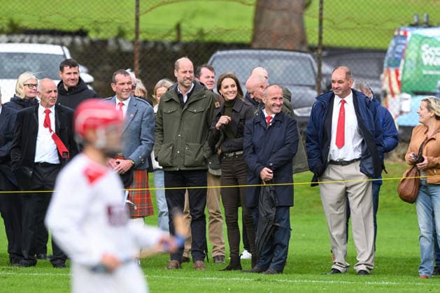 The Prince and Princess of Wales (known as Duke and Duchess of Rothesay when in Scotland) arrive for a visit to the Bute Shinty Club, in Rothesay, where shinty - one of Scotland s oldest traditional sports - has been played for generations, on their first official visit to the Isle of Bute, to highlight the power of community, connection and volunteering Featuring: William, Prince of Wales, Catherine, Princess of Wales Where: Rothesay, United Kingdom When: 17 Sep 2026 Credit: Cover Images **NOT AVAILABLE FOR HELLO MAGAZINE** EDITORIAL USE ONLY. NOT FOR USE BY NEWSPAPERS BASED IN THE UK. Copyright: xx coverimg56029273