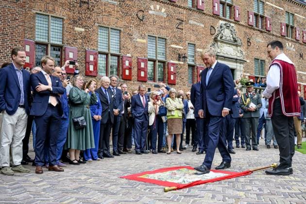 ™s-Heerenberg, The Netherlands, 2026-09-17 14:59:28 s-Heerenberg, 17-09-2026, Huis Bergh Castle. King Willem Alexander the restored Huis Bergh Castle in s-Heerenberg. The castle underwent a restoration lasting nearly three years due to foundation subsidence, asbestos removal, sustainability improvements, redesign, and improving accessibility for the disabled. PHOTO: NL Beeld Patrick van Emst Credit: NL Beeld Patrick van Emst  Copyright: xx x