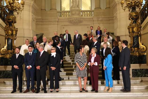 King Philippe of Belgium receives BeHeroes BRUSSELS, BELGIUM - SEPTEMBER 17 : King Philippe of Belgium receives twelve heroes from the BeHeroes initiative at the Royal Palace pictured on September 17, 2026 in Brussels, Belgium, 17 09 2026 Brussels Belgium  Copyright: xXpix
