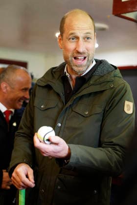 . 17 09 2026. Isle of Bute, United Kingdom. Prince William and Kate Middleton, the Prince and Princess of Wales, during a visit to the Bute Shinty Club in Rothesay, on the Isle of Bute, in Scotland, United Kingdom.  xPoolx xi-Imagesx IIM-27012-0005