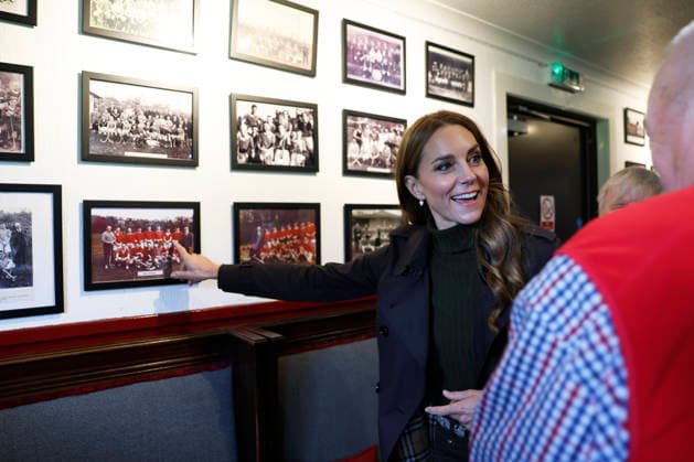 . 17 09 2026. Isle of Bute, United Kingdom. Prince William and Kate Middleton, the Prince and Princess of Wales, during a visit to the Bute Shinty Club in Rothesay, on the Isle of Bute, in Scotland, United Kingdom.  xPoolx xi-Imagesx IIM-27012-0008