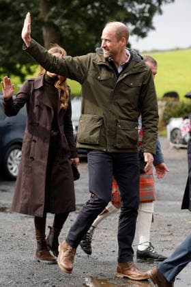 . 17 09 2026. Isle of Bute, United Kingdom. Prince William and Kate Middleton, the Prince and Princess of Wales, during a visit to the Bute Shinty Club in Rothesay, on the Isle of Bute, in Scotland, United Kingdom.  xPoolx xi-Imagesx IIM-27012-0014