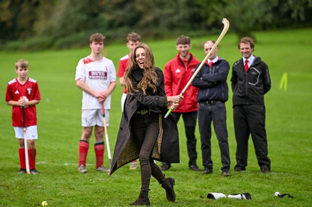 The Prince and Princess of Wales (known as Duke and Duchess of Rothesay when in Scotland) arrive for a visit to the Bute Shinty Club, in Rothesay, where shinty - one of Scotland s oldest traditional sports - has been played for generations, on their first official visit to the Isle of Bute, to highlight the power of community, connection and volunteering Featuring: William, Prince of Wales Where: Rothesay, United Kingdom When: 17 Sep 2026 Credit: Cover Images **NOT AVAILABLE FOR HELLO MAGAZINE** EDITORIAL USE ONLY. NOT FOR USE BY NEWSPAPERS BASED IN THE UK. Copyright: xx coverimg56029350