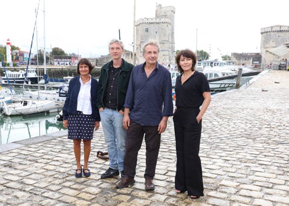 Nicole Collet, Emmanuel Finkiel, Swann Arlaud, and Marilyne Canto at the *Impossible* photocall during the 28th La Rochelle Fiction Festival, France, on September 17, 2026 Denis Guignebourg Bestimage Impossible Photocall at the 28th La Rochelle Fiction Festival on September 17, 2026 in La Rochelle, France La Rochelle France  Copyright: xDenisxGuignebourgx xBestimagexDenisxGuignebourgx xBestimagex