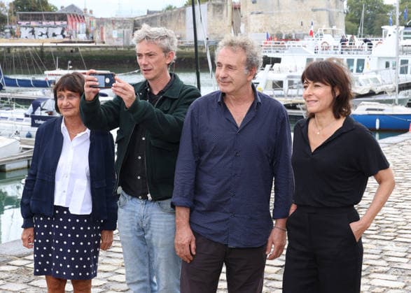 Nicole Collet, Emmanuel Finkiel, Swann Arlaud, and Marilyne Canto at the *Impossible* photocall during the 28th La Rochelle Fiction Festival, France, on September 17, 2026 Denis Guignebourg Bestimage Impossible Photocall at the 28th La Rochelle Fiction Festival on September 17, 2026 in La Rochelle, France La Rochelle France  Copyright: xDenisxGuignebourgx xBestimagexDenisxGuignebourgx xBestimagex