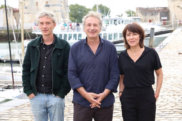 Festival de la Fiction TV de La Rochelle - jour 3 Swann Arlaud, Emmanuel Finkiel et Marilyne Canto Festival de la Fiction TV de La Rochelle, le 17 septembre 2026.  Copyright: xFabricexChasseryx