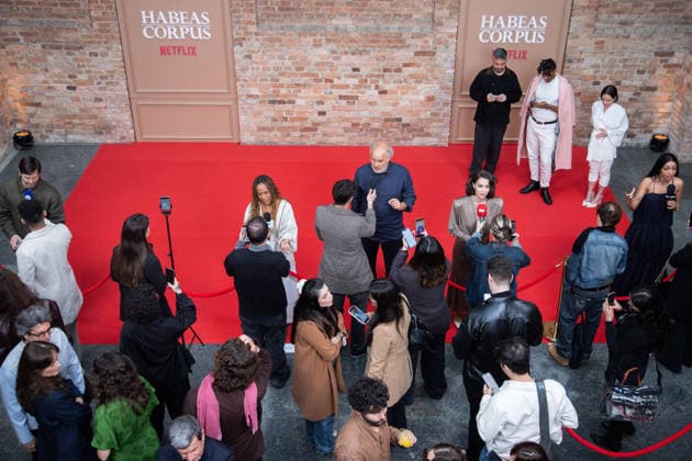 SaO PAULO, SP - 17.09.2026: LANcAMENTO HABEAS CORPUS NETFLIX - Netflix is holding the launch event for the series Habeas Corpus this Thursday morning (17) at the Pinacoteca in Sao Paulo, SP. x3017676x  RodileixMorais