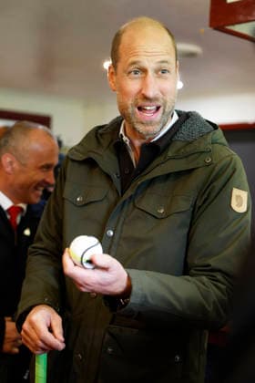 The Prince and Princess of Wales visit Bute Shinty Club The Prince and Princess of Wales visit Bute Shinty Club, Rothesay, Bute, UK, on the 17th September 2026. Picture by Jeff J Mitchell WPA-Pool Rothesay Bute Shinty Club Bute UK  WHA-0831