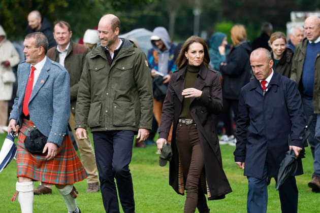 The Prince and Princess of Wales visit Bute Shinty Club The Prince and Princess of Wales visit Bute Shinty Club, Rothesay, Bute, UK, on the 17th September 2026. Picture by Jeff J Mitchell WPA-Pool Rothesay Bute Shinty Club Bute UK  WHA-0831