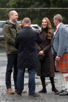 The Prince and Princess of Wales visit Bute Shinty Club The Prince and Princess of Wales visit Bute Shinty Club, Rothesay, Bute, UK, on the 17th September 2026. Picture by Jeff J Mitchell WPA-Pool Rothesay Bute Shinty Club Bute UK  WHA-0831