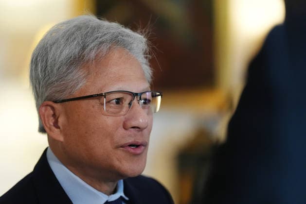 King meets with AI sector leaders Nvidia chief executive Jensen Huang records a pool interview ahead of a meeting hosted by King Charles III for leaders from the artificial intelligence (AI) sector, Government, and thought leaders to discuss how AI can be developed and deployed in ways that benefit society, at Dumfries House in Cumnock, Ayrshire. Picture date: Thursday September 17, 2026., Credit:Jonathan Brady PA ROTA - B68 Avalon UK, Cumnock  Copyright: xJonathanxBradyx xPAxROTAx-xB68x xAvalonx 1135695890