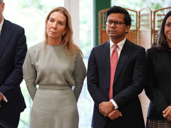 King meets with AI sector leaders Dame Antonia Romeo and Kanishka Narayan MP at a meeting hosted by King Charles III for leaders from the artificial intelligence (AI) sector, Government, and thought leaders to discuss how AI can be developed and deployed in ways that benefit society, at Dumfries House in Cumnock, Ayrshire. Picture date: Thursday September 17, 2026., Credit:Jonathan Brady PA ROTA - B68 Avalon UK, Cumnock  Copyright: xJonathanxBradyx xPAxROTAx-xB68x xAvalonx 1135715148