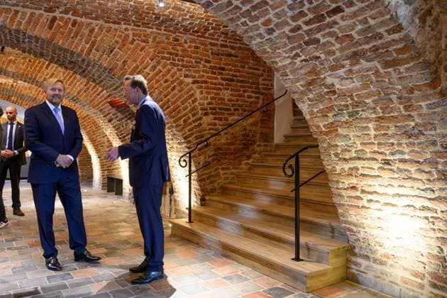 ™s-Heerenberg, The Netherlands, 2026-09-17 13:36:51 s-Heerenberg, 17-09-2026, Huis Bergh Castle. King Willem Alexander the restored Huis Bergh Castle in s-Heerenberg. The castle underwent a restoration lasting nearly three years due to foundation subsidence, asbestos removal, sustainability improvements, redesign, and improving accessibility for the disabled. PHOTO: NL Beeld Patrick van Emst Credit: NL Beeld Patrick van Emst  Copyright: xx x