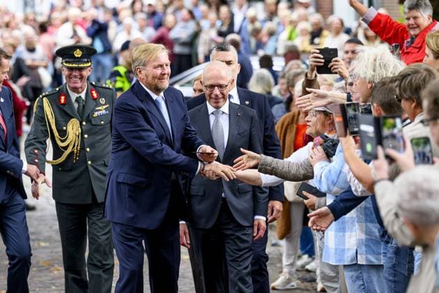 ™s-Heerenberg, The Netherlands, 2026-09-17 13:29:35 s-Heerenberg, 17-09-2026, Huis Bergh Castle. King Willem Alexander the restored Huis Bergh Castle in s-Heerenberg. The castle underwent a restoration lasting nearly three years due to foundation subsidence, asbestos removal, sustainability improvements, redesign, and improving accessibility for the disabled. PHOTO: NL Beeld Patrick van Emst Credit: NL Beeld Patrick van Emst  Copyright: xx x