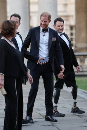 . 17 09 2026. London, United Kingdom. Prince Harry, the Duke of Sussex, arriving at the Invictus Spirit Awards in London.  xStephenxLockx xi-Imagesx IIM-27011-0003