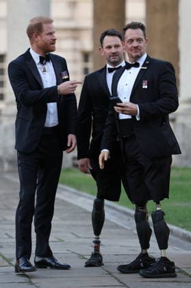 . 17 09 2026. London, United Kingdom. Prince Harry, the Duke of Sussex, arriving at the Invictus Spirit Awards in London.  xStephenxLockx xi-Imagesx IIM-27011-0005