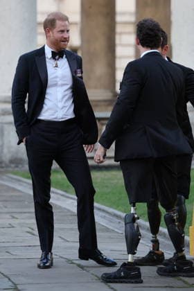 . 17 09 2026. London, United Kingdom. Prince Harry, the Duke of Sussex, arriving at the Invictus Spirit Awards in London.  xStephenxLockx xi-Imagesx IIM-27011-0018