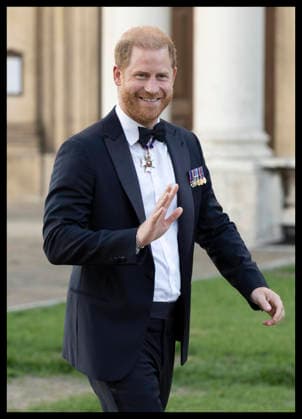 . 17 09 2026. London, United Kingdom. Prince Harry, the Duke of Sussex, arriving at the Invictus Spirit Awards in London.  xStephenxLockx xi-Imagesx IIM-27011-0020