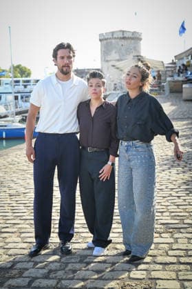 La Rochelle TV Fiction Festival 2026 Photocall September 17, 28th La Rochelle TV Fiction Festival 28th edition of the La Rochelle TV Fiction Festival Photocall for Les témoins with Costance Labbé, Noemie Lefort, and Lionnel Erdogan 459739 September 17, 2026 France  Copyright: xBarbaraxNeymanx xStarfacex STAR_459739_127