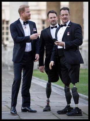 . 17 09 2026. London, United Kingdom. Prince Harry, the Duke of Sussex, arriving at the Invictus Spirit Awards in London.  xStephenxLockx xi-Imagesx IIM-27011-0028