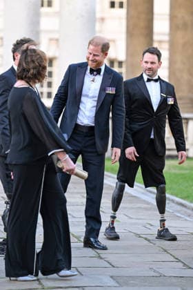 Prince Harry arrives at the Inaugural Invictus Spirit Awards at the Old Royal Naval College in London Featuring: Prince Harry, Duke of Sussex Where: London, United Kingdom When: 17 Sep 2026 Credit: Cover Images EDITORIAL USE ONLY. NOT FOR USE BY NEWSPAPERS BASED IN THE UK. Copyright: xx coverimg56030055