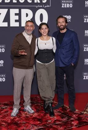 4 Blocks Zero: Kida Khodr Ramadan, Almila Bagriacik, Quirin Berg; Premiere of 4 Blocks Zero at the Kulturbrauerei Berlin; Berlin; Date: September 17, 2026 Copyright: xEventpress Kratschx