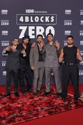 4 Blocks Zero Almountaser Monty Alchltouh, Soufiane EL Mesaudi, Rami Fadel Khalaf, Tareq Nassery, Mohammad Eliraqui Premiere of 4 Blocks Zero at the Kulturbrauerei Berlin, Berlin Date: September 17, 2026 Copyright: xEventpress Kratschx