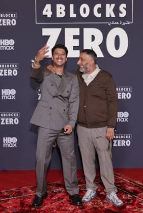 4 Blocks Zero: Tareq Nassery, Kida Khodr Ramadan — Premiere of 4 Blocks Zero at the Kulturbrauerei in Berlin, September 17, 2026 Copyright: xEventpress Kratschx