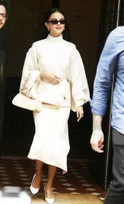 New York NY Sept 17: Selena Gomez out and about in Tribeca in New York.September17 , 2026. Copyright: xRW Mediapunchx