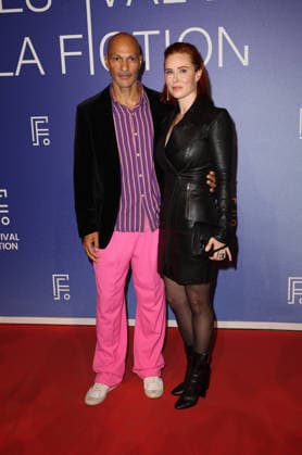 Festival de la Fiction TV de La Rochelle - jour 3 Djibril Glissant et Audrey Fleurot Festival de la Fiction TV de La Rochelle, le 17 septembre 2026.  Copyright: xFabricexChasseryx
