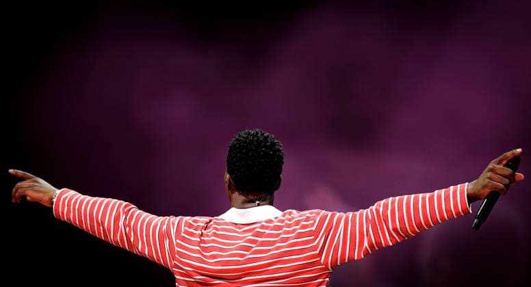 AMSTERDAM - Claude during The Streamers performance at the Ziggo Dome on the occasion of their 5th anniversary. RAMON VAN FLYMEN ANP netherlands out - belgium out  Copyright: xx x569023639x originalFilename: 569023639.jpg