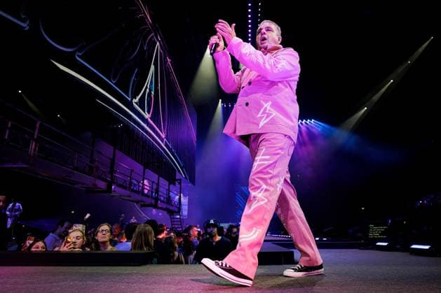 AMSTERDAM - Frank Lammers during The Streamers performance at the Ziggo Dome on the occasion of their 5th anniversary. RAMON VAN FLYMEN ANP netherlands out - belgium out  Copyright: xx x569024583x originalFilename: 569024583.jpg