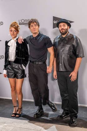 September 17, 2026, Madrid, Madrid, Spain: LA LA LOVE YOU attend the Vogue Fashion s Night Out 2026 photocall, which will take place at the Rosewood Villa Magna Hotel on September 17, 2026, in Madrid, Spain. Madrid Spain  - ZUMAc312 20260917_zsp_c312_062 Copyright: xOscarxManuelxSanchezx