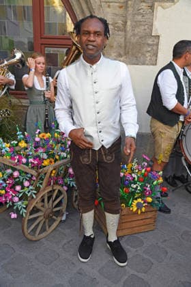 Dr. Alban Alban Uzoma Nwapa at HEIDIFEST 2026 at the Hofbräuhaus in Munich on September 17, 2026